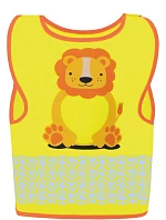 Korntex FUN Detská bezpečnostná vesta 76.FUNY hi vis yellow/lion Korntex FUN Detská bezpečnostná vesta 76.FUNY hi vis yellow/lion