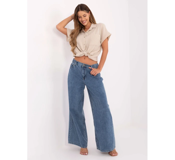 Spodnie model 21236014 niebieski - FPrice Spodnie model 21236014 niebieski - FPrice