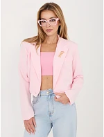 Marynarka MI MA model 22102606 jasny różowy - FPrice Marynarka MI MA model 22102606 jasny różowy - FPrice