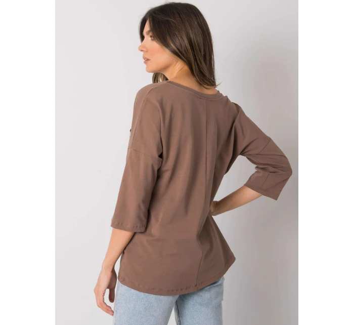 Blúzka RV BZ 7310.58 hnedá Blúzka RV BZ 7310.58 hnedá