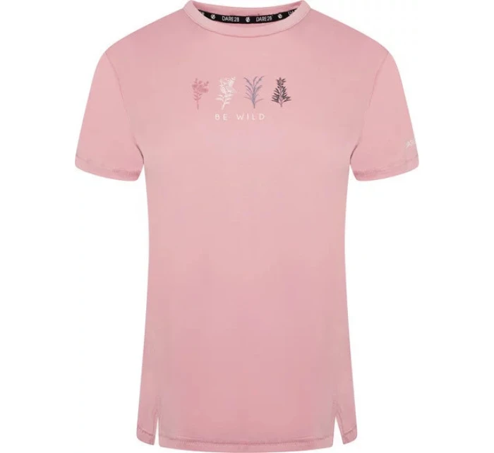 Dámske tričko DWT589 Unwind 0J3 ružové - Dare2B