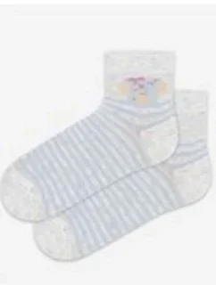 PONOŽKY TENKÉ BAREVNÉ 0-2 ROKY DÍVKY PALEC 15/17