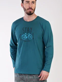 Pánské pyžamo dlouhé model 19332339 - Vienetta MAN