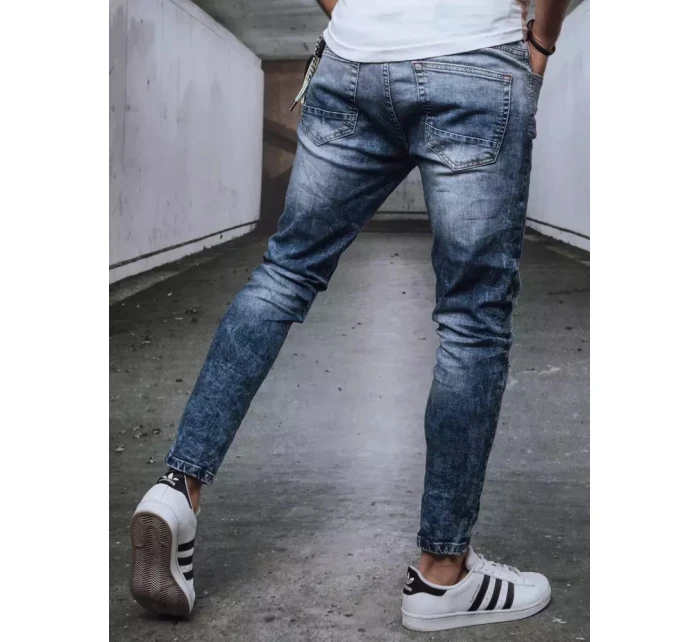 FashionStreet pánske modré džínsové nohavice UX3721