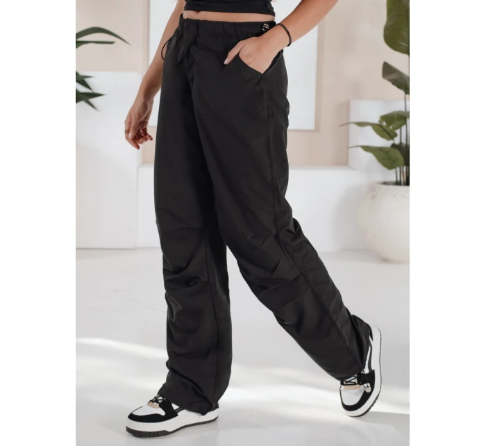 Dámske padákové nohavice MORAT black FashionStreet UY1663