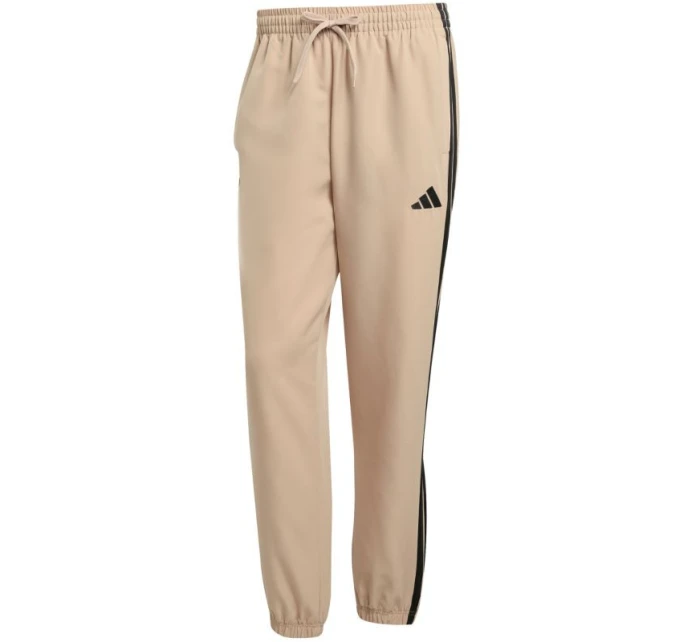 Pánske tepláky adidas Sportswear Basic 3-Stripes Woven Tracksuit Beige JX3149