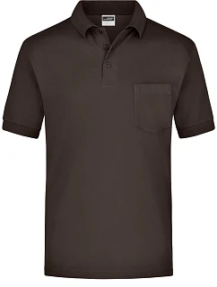 JN 26 Piqué polo s kapsou brown model 22516189 - Daiber