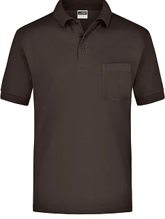 JN 26 Piqué polo s kapsou brown model 22516189 - Daiber