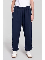 Fruit of the Loom Iconic Premium Joggingové nohavice s elastickými manžetami z hrubej bavlny 16.4056 tmavomodrá Fruit of the Loom Iconic Premium Joggingové nohavice s elastickými manžetami z hrubej bavlny 16.4056 tmavomodrá