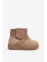 Sněhové Boty Na Platformě Bežové Big Star model 21637073 - Big Star Shoes Sněhové Boty Na Platformě Bežové Big Star model 21637073 - Big Star Shoes