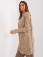 Sukienka BA SK  ciemny bezowy model 19001729 - FPrice