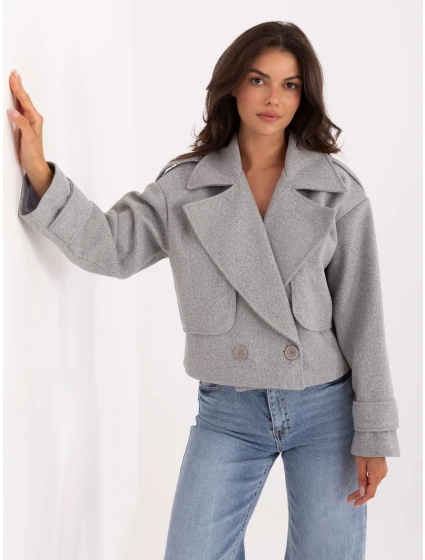 IT KR bunda A9558.62 sivá