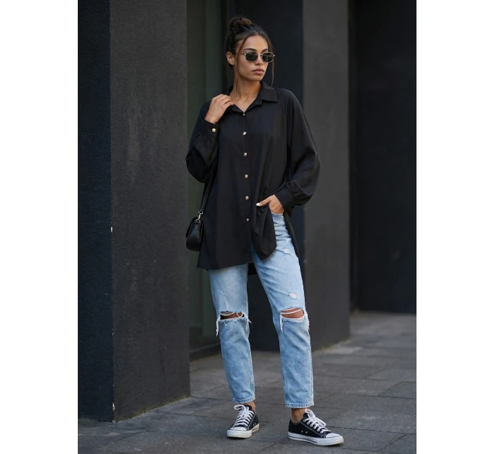 Košeľa IT KS 29022.25 tmavohnedá