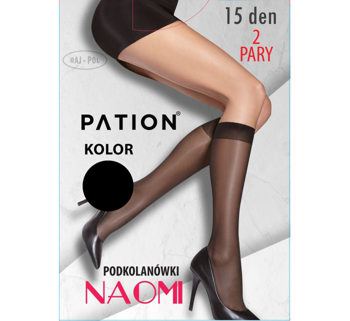 Raj-Pol Ponožky Pation Naomi 15 DEN Black