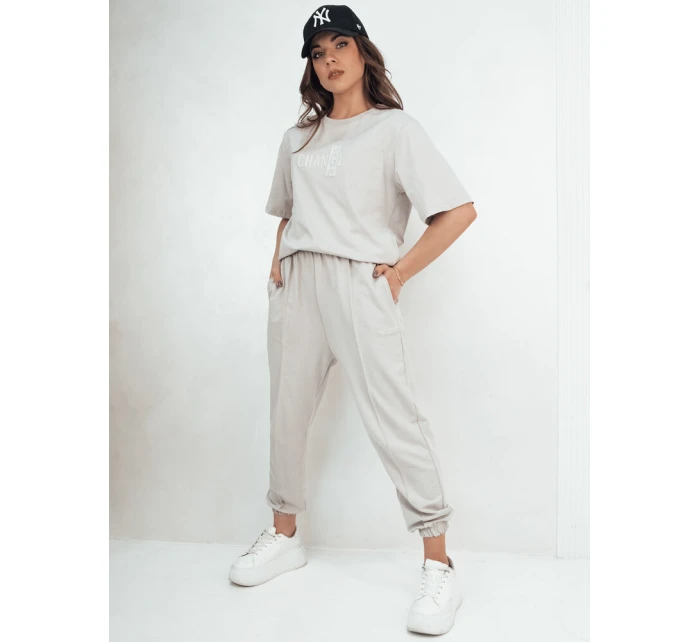 Dámská tepláková souprava šedá Dstreet model 21976622 - FashionStreet