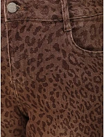 Jeansy damskie fit w brązowe model 22394791 - FashionStreet Jeansy damskie fit w brązowe model 22394791 - FashionStreet