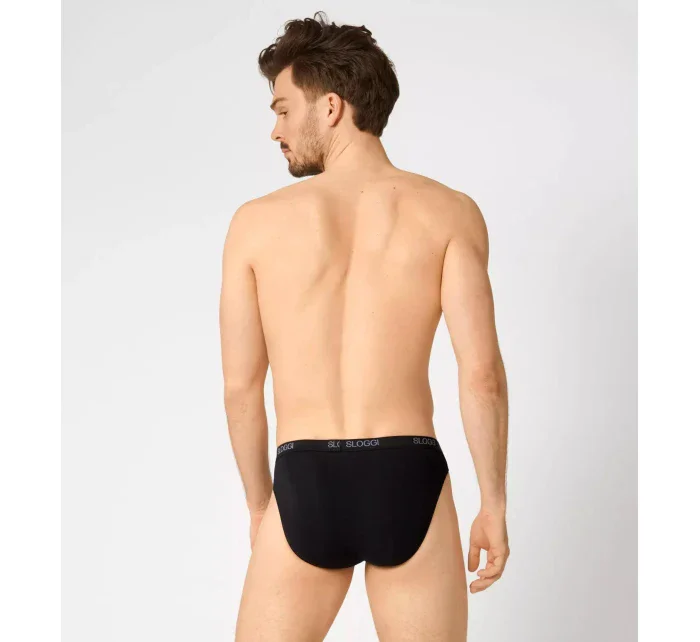 Pánske slipy sloggi men Basic Mini - čierne - SLOGGI Pánske slipy sloggi men Basic Mini - čierne - SLOGGI