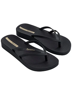 Ipanema Dámske žabky Bossa Soft V Pohodlné čierne módne dámske žabky