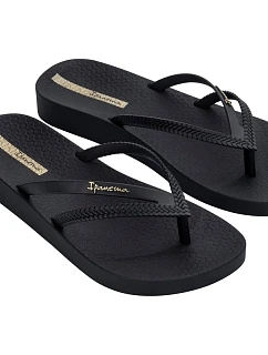 dámské žabky model 22071940 Soft V pohodlné černé módní dámské - Ipanema