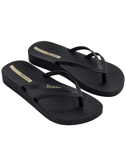 Ipanema Dámske žabky Bossa Soft V Pohodlné čierne módne dámske žabky Ipanema Dámske žabky Bossa Soft V Pohodlné čierne módne dámske žabky