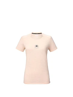 Dámske tričko MILLET Ubic Wool Ts Ss W, svetloružové