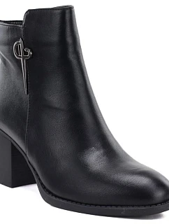 Botki damskie na czarne model 22558557 - M. Daszyński