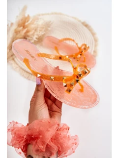 Dámské gumové žabky Orange model 21592598 - Boto