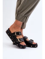 Dámské sandály na platformě Big Star model 21653898 černé - Big Star Shoes