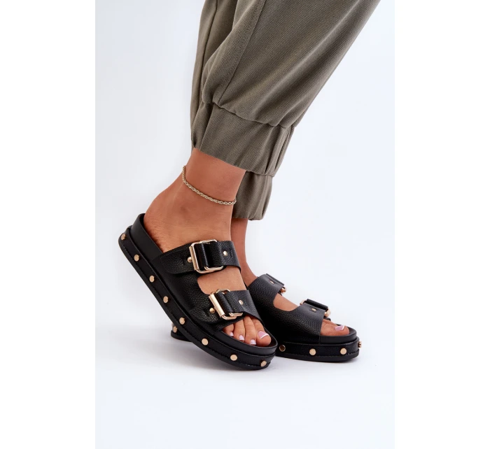 Dámské sandály na platformě Big Star model 21653898 černé - Big Star Shoes