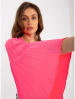 Blúzka DHJ BZ 16503.30X fluo ružová Blúzka DHJ BZ 16503.30X fluo ružová