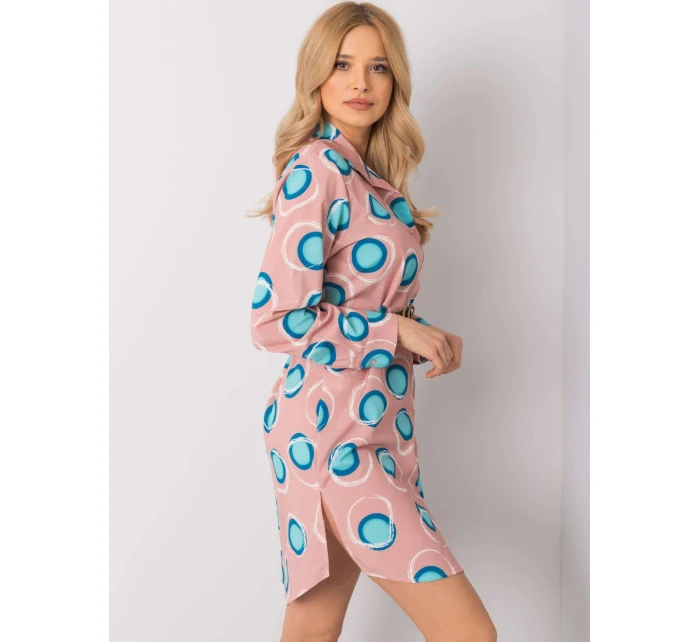 Šaty DHJ SK 12765.11 svetlo ružová