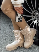 Dámské sněhule beige Dstreet model 21981477 - FashionStreet