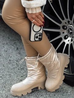 Dámske snežnice NORDYN beige FashionStreet ZY0537