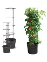 KVETINÁČ NA SADENIE PARADAJOK S REBRÍKOM S OBJEMOM 12 L