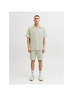 Jack&Jones pánske pruhované šortky JPSTJAIDEN COBA STRIPE JOG SHORTS REG SN 12274413 TEA/STRIPES