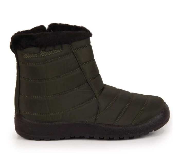 Nepromokavé sněhové boty na zip NEWS W model 17606242 khaki - Inny Nepromokavé sněhové boty na zip NEWS W model 17606242 khaki - Inny