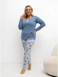 DU PI pyžamo FP 506.56 modré