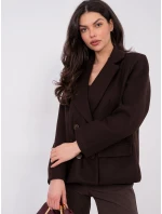 IT KR bunda FL9559.02P tmavohnedá IT KR bunda FL9559.02P tmavohnedá