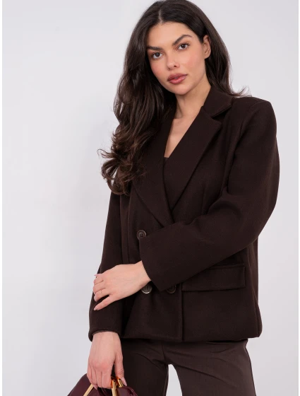 Kurtka IT KR model 21807973 ciemny brązowy - FPrice Kurtka IT KR model 21807973 ciemny brązowy - FPrice