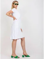 Šaty RV SK model 17420115 bílá - FPrice Šaty RV SK model 17420115 bílá - FPrice