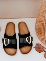 dámské žabky černé Dstreet model 21990202 - FashionStreet dámské žabky černé Dstreet model 21990202 - FashionStreet