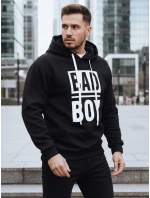 Pánska mikina s kapucňou čierna FashionStreet BX5925