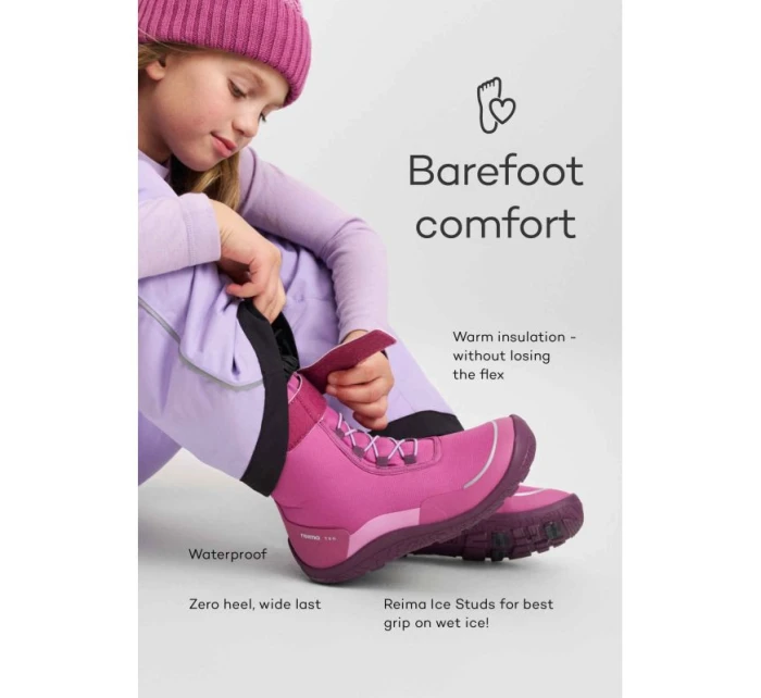 barefoot dětské zimní boty Junior model 21412552 - Reima