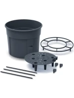 KVETINÁČ NA SADENIE PARADAJOK S REBRÍKOM S OBJEMOM 12 L