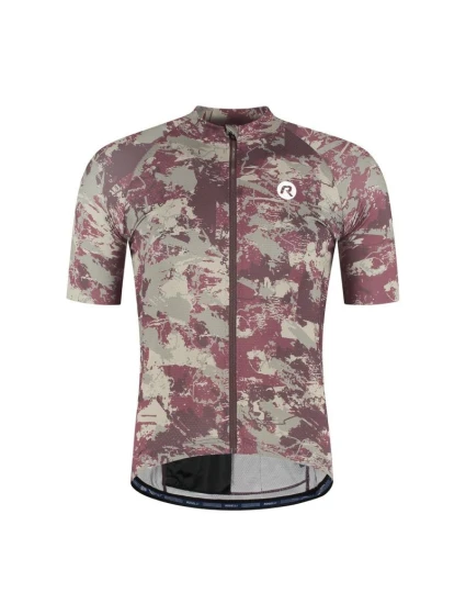 Rogelli ESSENTIAL GRAPHIC II dres sivý/štvorcový 3XL