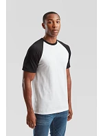 Baseball T tričko white/black model 22532786 - Fruit of the Loom