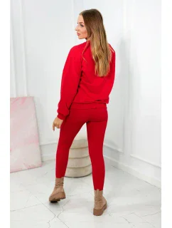 Bavlnená súprava California červený