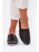 Skórzane Baleriny Maciejka T3512-71 Czarne