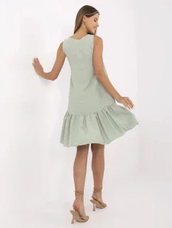 Šaty 328 SK model 15211588 světle zelená - FPrice