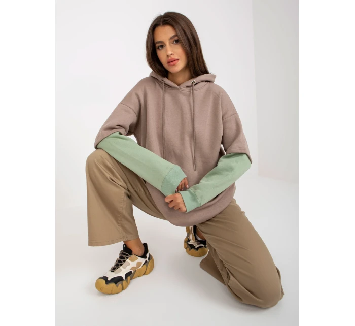 Mikina RV BL 8232.27X tmavo lila